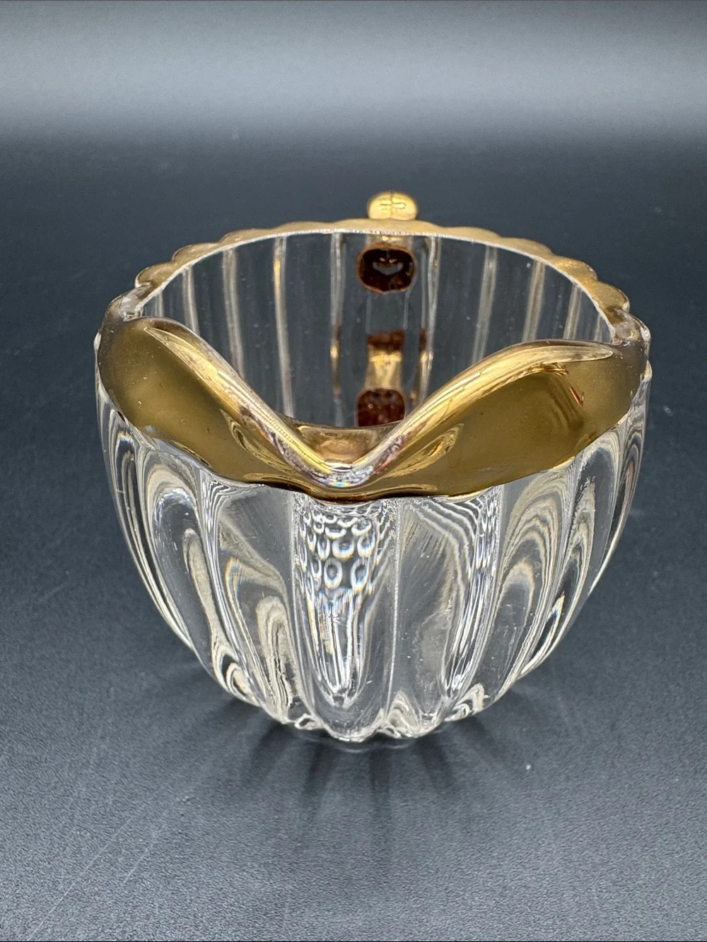 Vintage Jeanette Glass Creamer and Open Sugar Bowl Set